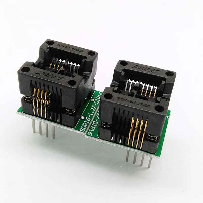 Программатор ANDK SOP8 SOIC8 SO8 To DIP8 тестовая розетка шаг 1 27 мм IC ширина корпуса 3 9 150mil