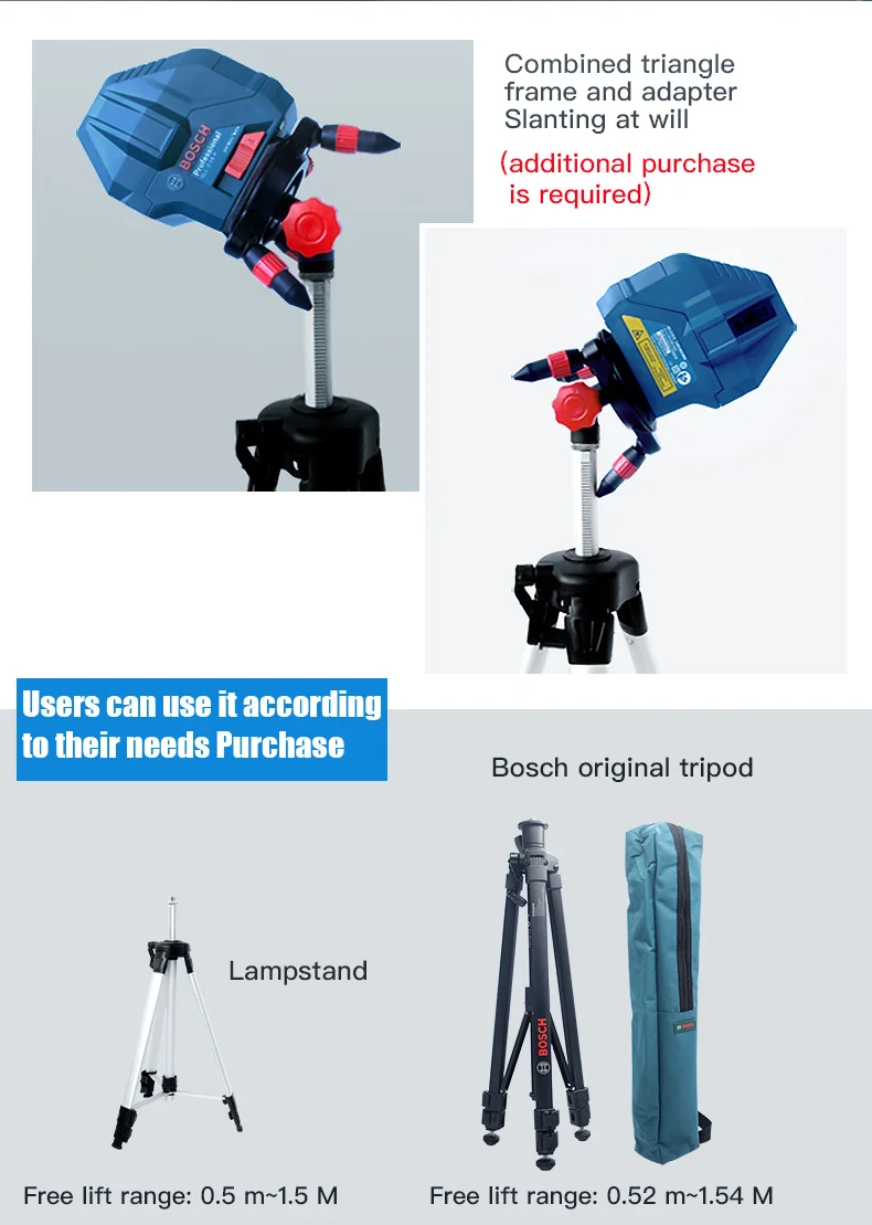 Bosch GLL5-50X/GLL3-15X Лазерная Маркировочная Техника инфракрасный маркировочный инструмент 5 линия 3 линия 1 заказ