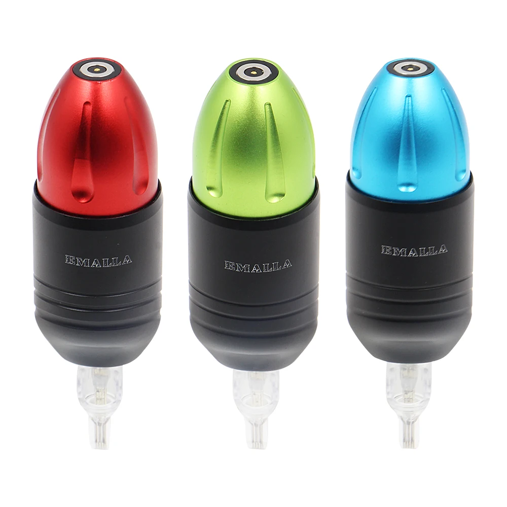 Красная вращающаяся тату-машинка EMALLA Power ed Mabuchi двигательная космическая