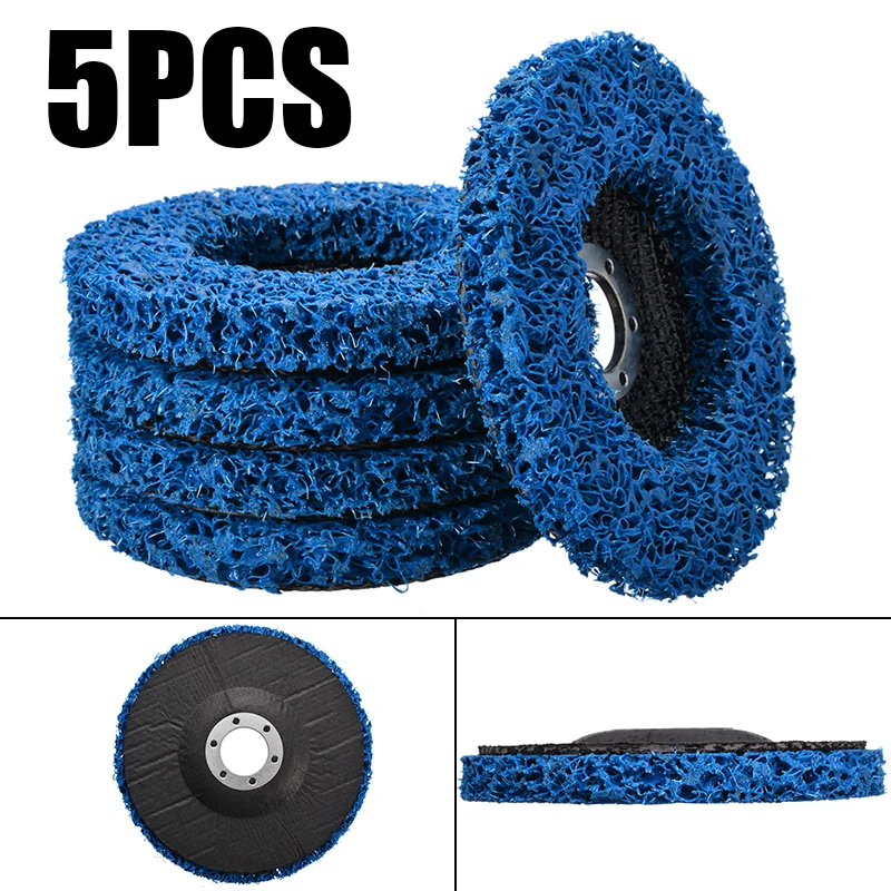 5 шт. 125 мм чистящий диск для удаления ржавчины шлифовальный круг угловых