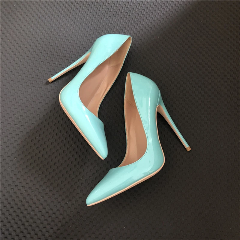Новые цветные туфли-лодочки Сезон весна-лето Женская обувь Туфли на высоком