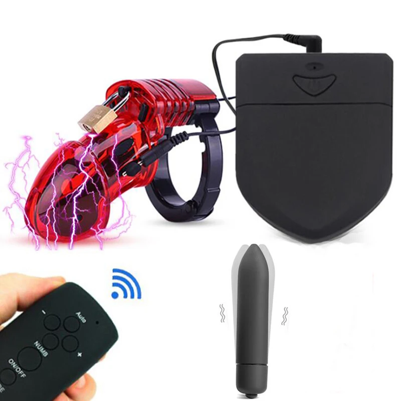 Кольцо для пениса SM электрошоковое кольцо шар растяжки таймер замок CB6000