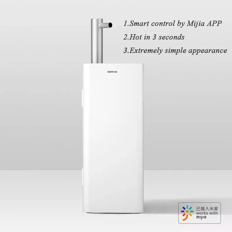 Водонагреватель Youpin Morfun 5L 18 Space Water диспенсер 3s мгновенный фильтр HEPA тепловой