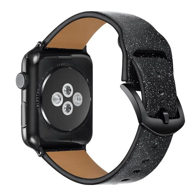 Наручные часы браслет Натуральная кожа Смотреть band для Apple watch 42 мм 38 версия