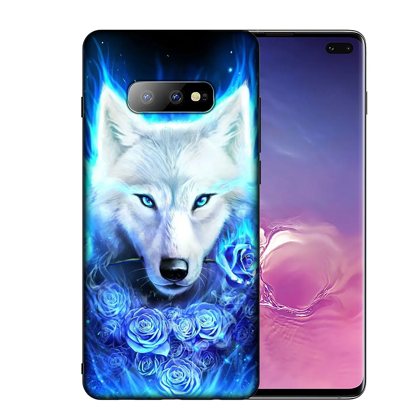 IYICAO Moon wolf абстрактный Тигр мягкий силиконовый чехол для телефона Samsung Galaxy S20 Ultra S10e