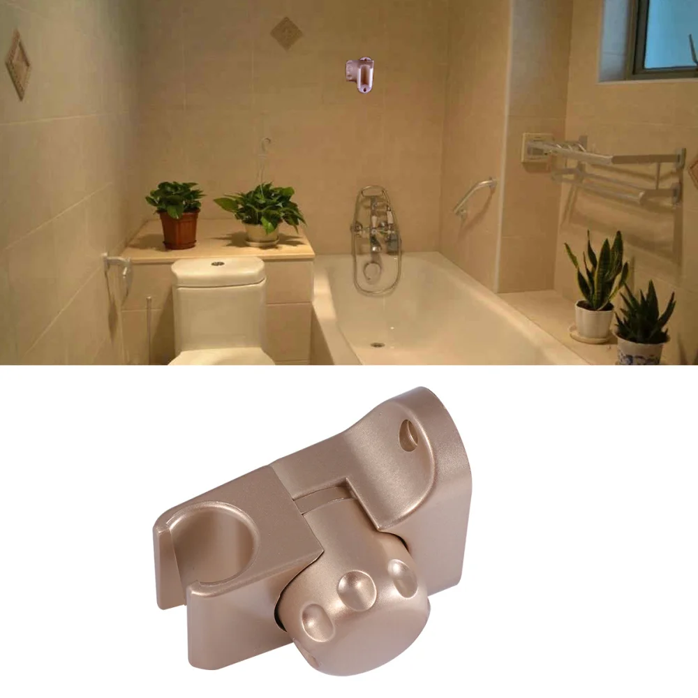 

Holder Reusable Adjustable Mount Wall Holder for Bathroom Accessories (White)