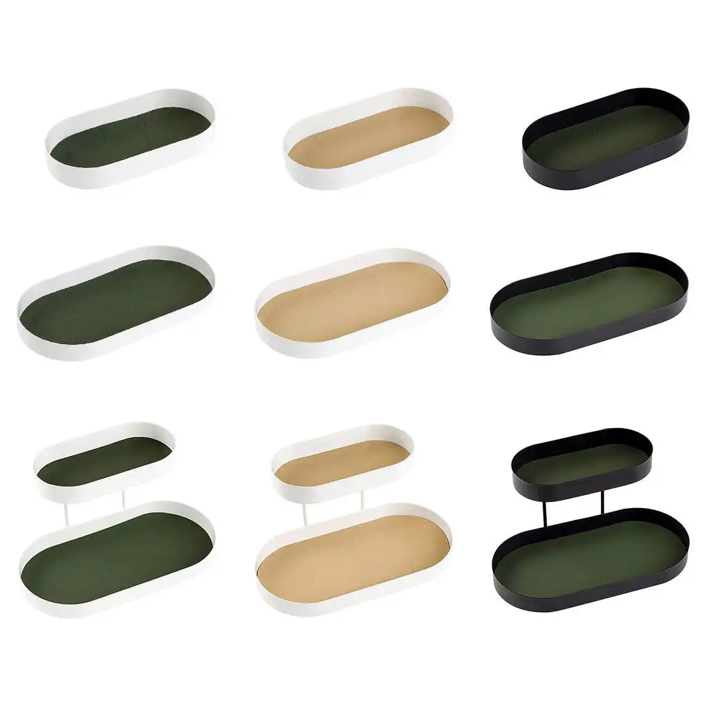 

Поднос для хранения кондитерских изделий, закусок, подарок с кожаной подставкой, подставка для торта для дома