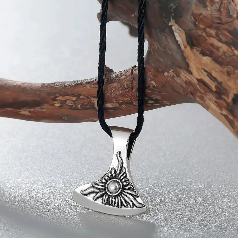 QIAMNI топор Перун славяне Викинги амулет кулон ожерелья нордический панк Тор молот