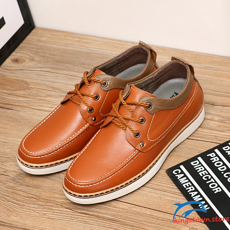 Мужская кожаная обувь увеличивающая рост для увеличения роста мужские высокие