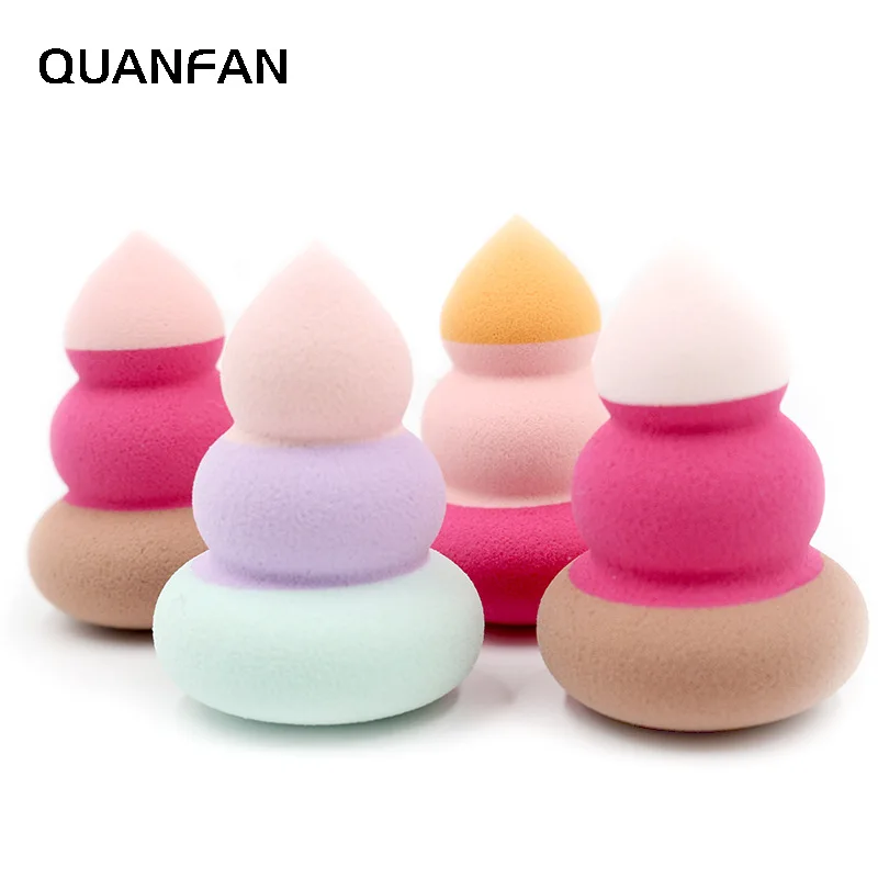 Косметическая тыква в форме яйца трехмерная Влажная и сухая двойного назначения