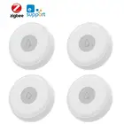 Умный датчик утечки воды Ewelink Zigbee, беспроводной детектор утечки воды с оповещением об обнаружении уровня перелива