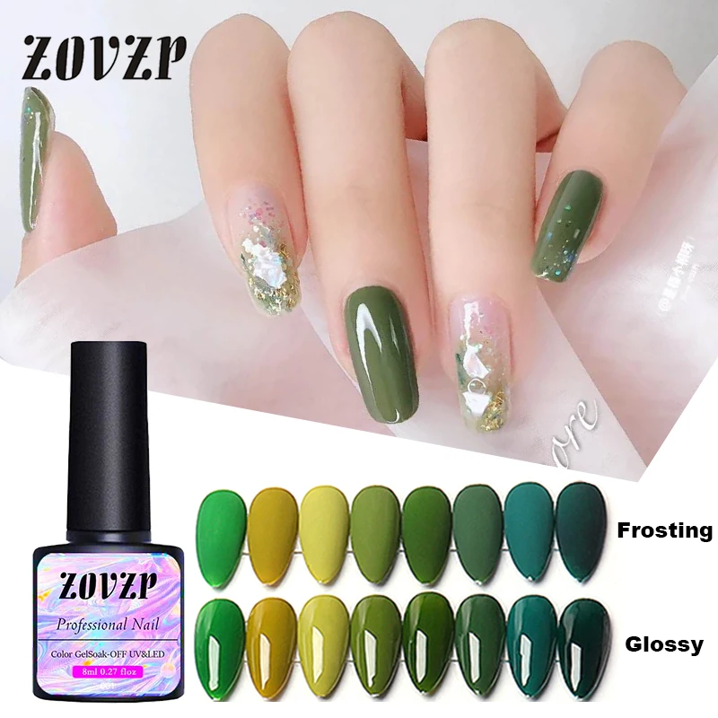 ZOVZP гель для ногтей 2020 новый красоты авокадо лес Зеленая серия Гель лак
