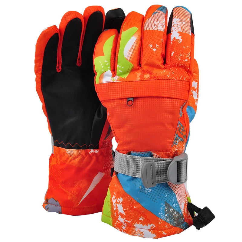 

Перчатки Лыжные, с бархатным покрытием, для сенсорных экранов, теплые, плотные, водонепроницаемые, для катания на лыжах и сноуборде, зимняя р...