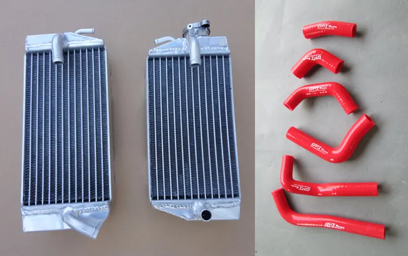 Алюминиевый радиатор + шланг 2002 2004 для Honda CRF450R CRF 450 R 2003 высокая