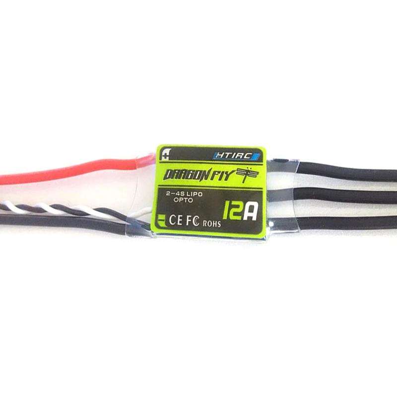 Htirc Dragonfly 12A 2 4S Lipo электрический регулятор скорости RC бесщеточный ESC для FPV Quadcopter