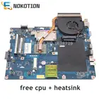 NOKOTION материнская плата для ноутбуков Acer eMachines E525 E725 5732Z, KAWF0, DDR2, без ЦП + радиатор