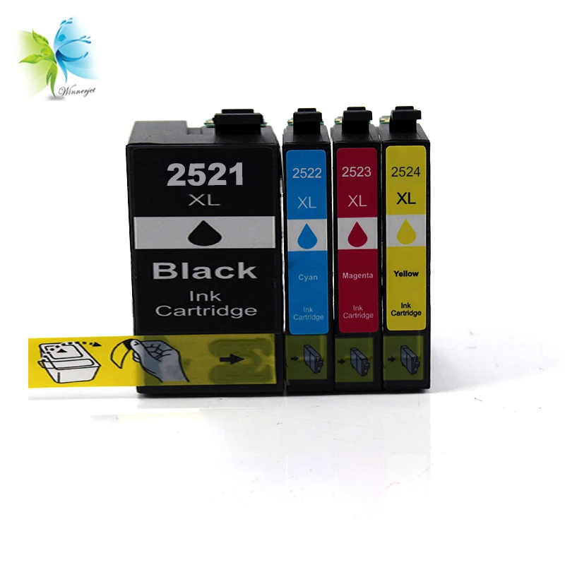 Картридж чернильный совместимый с Epson 2 комплекта 252XL T2521 фактор WF 620 WF3640 |