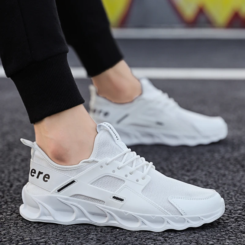 

2021 Trendy Men's Sneakers Portable Breathable Men Shoes Big Size Women Sneakers Comfortable Gym Casual Tenis Zapatillas Hombre