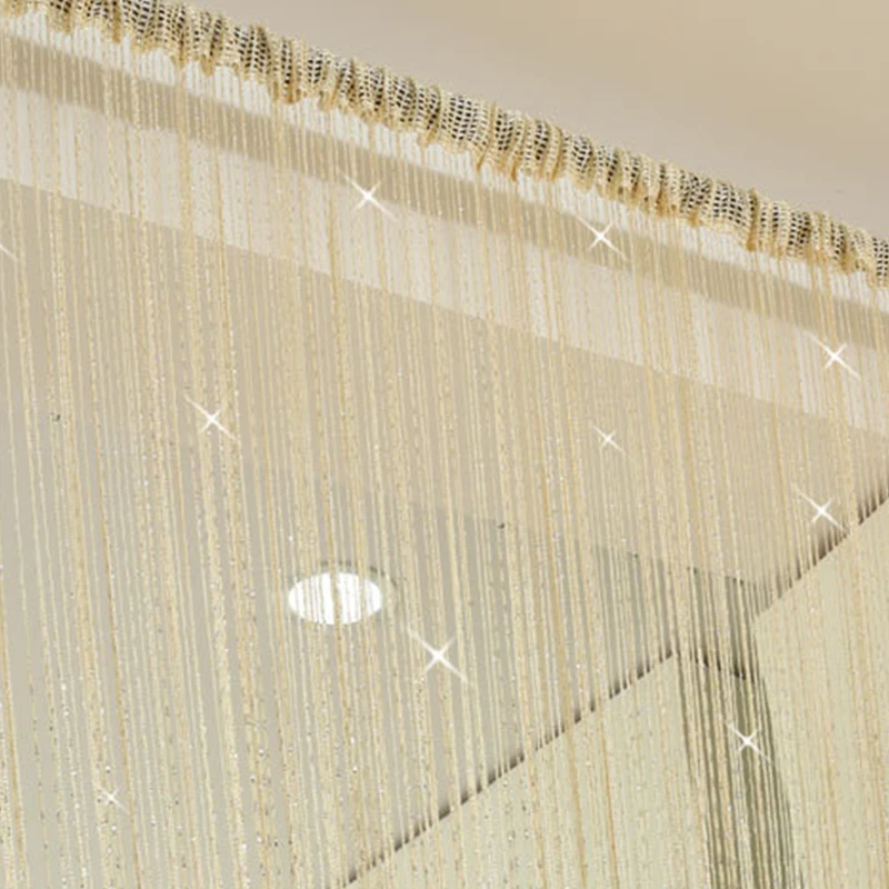 3x3 м струнный занавес блестящая кисточка линия s оконная дверь делитель