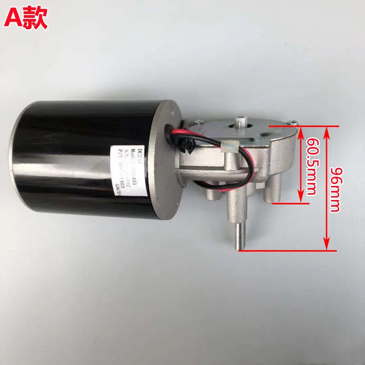 60W DC turbine gear motor with self-locking 24V 52rpm speed regulating high torque power forward and reverse | Обустройство дома