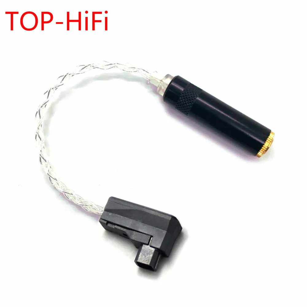 TOP-HiFi 4 Cores Silver Plated RSA/ALO Balanced to 3.5mm Stereo Female Audio Adapter Cable For SR71 SR71B RXMK3