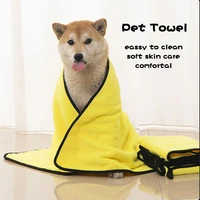 goods bath towel large dog accessories microfiber towel puppy bathrobe cat supplies blanket for dogs large breeds robe for dogs