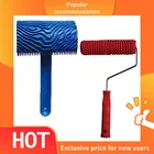 Имитация дерева Узор Набор инструментов Eg300T 7 дюймов резиновый ролик + Ms16 имитация реалистичные древесины инструмент текстура древесины покрытие с тиснением и изображением