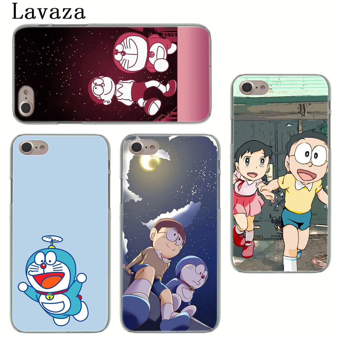 Lavaza Doraemon аниме жесткий чехол для телефона iPhone XR XS X 11 Pro Max 10 7 8 6S 5 5S SE 4S 4