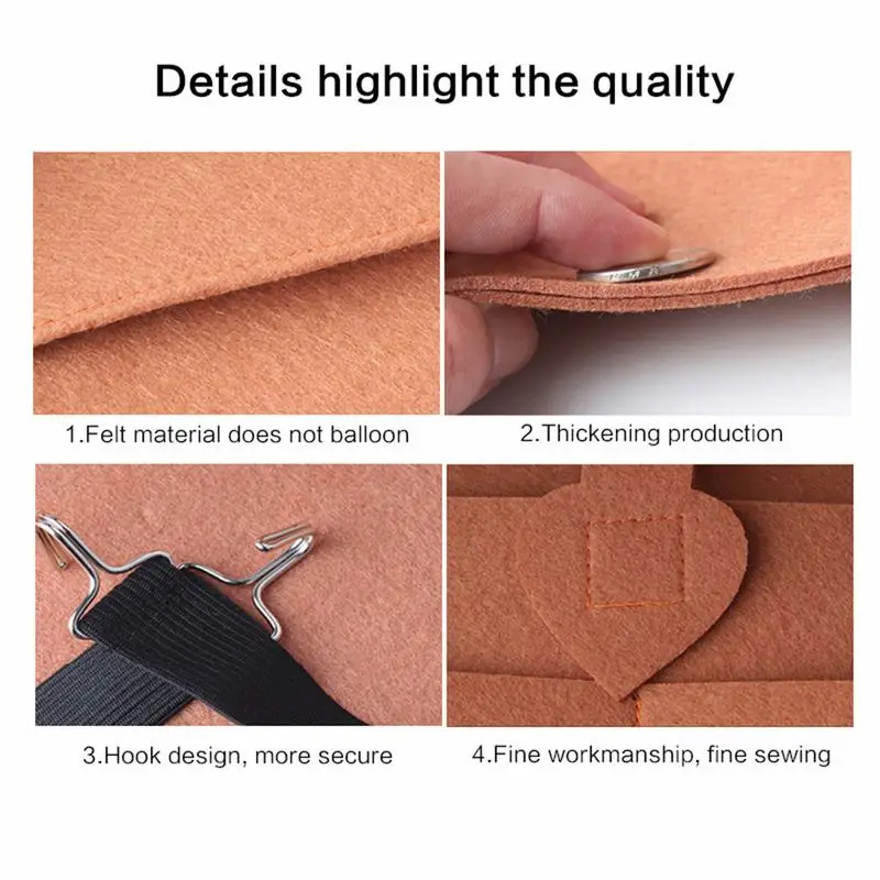 

Seat Storage Bag Car Covers Back Seat Organizer Auto Multi Holder Pocket Organizer Assorted Bags C8C080B02