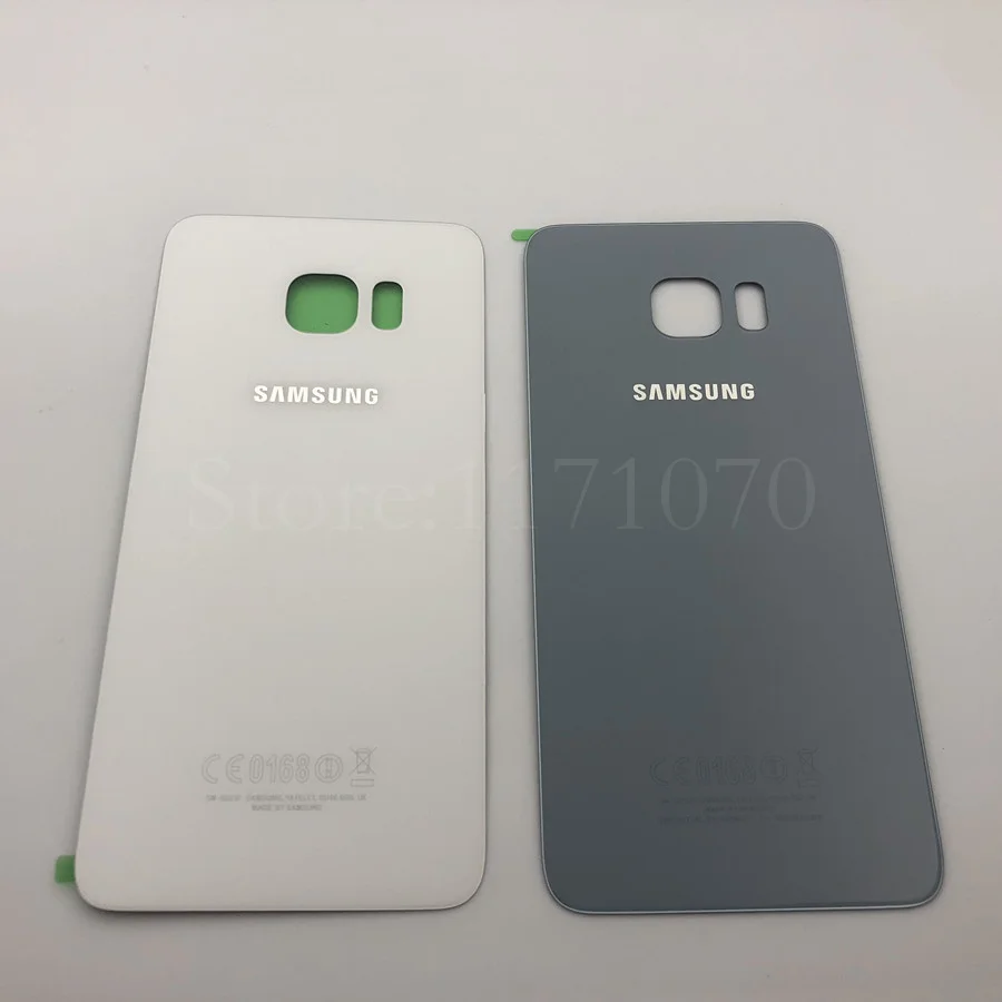 S6 edge + задняя крышка батарейного отсека задний корпус стеклянный для Samsung Galaxy Edge