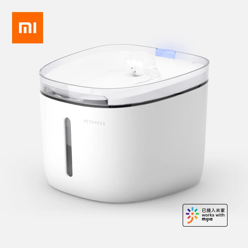Умный дозатор воды для домашних животных Xiaomi Petoneer питьевой фонтан 1 9 л 4 фильтра
