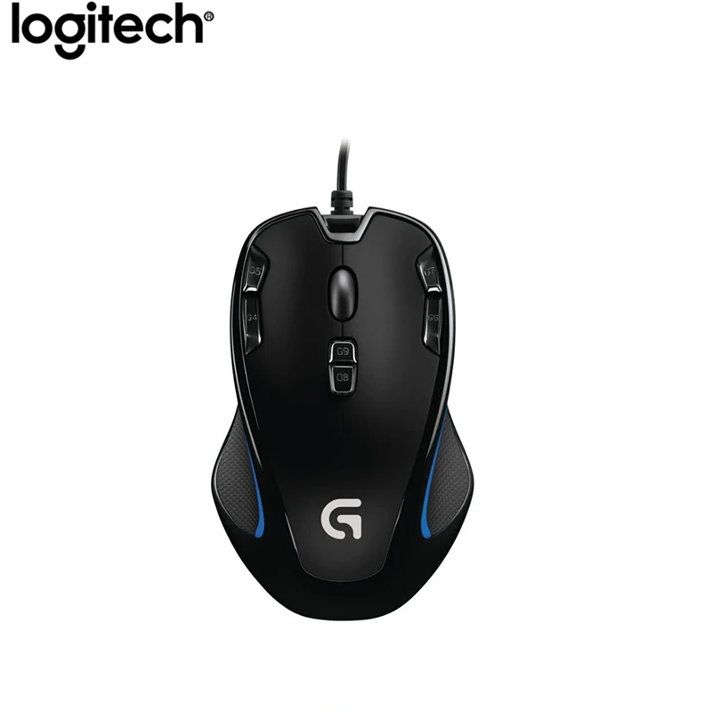 Проводная игровая мышь Logitech G300S для ПК ноутбука 2500DPI 9 перезаряжаемых