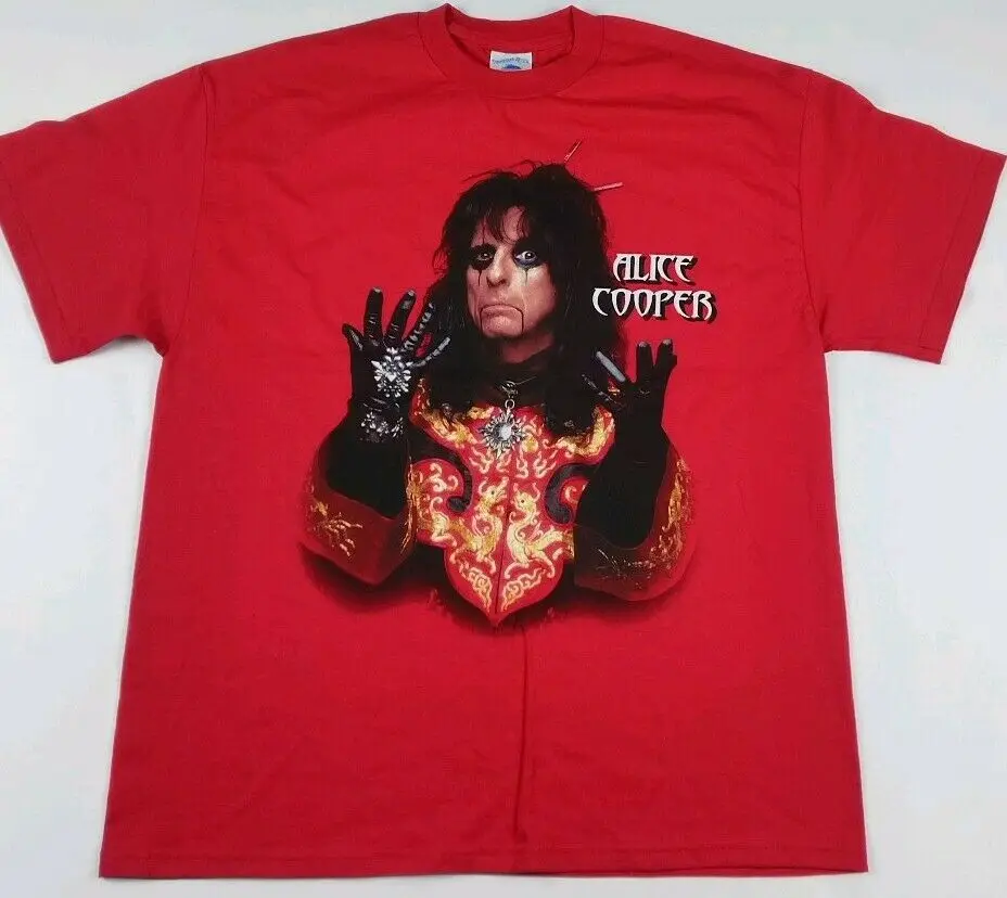 2001 винтажная рубашка Alice Cooper Dragontown редкий NOS Deadstock никогда не носится промо| |