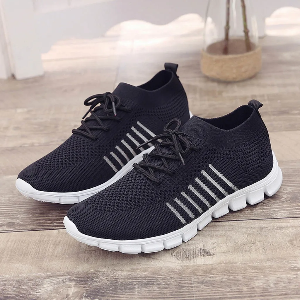 

Breathable Sneakers Women's Fashion Flying Weaving Socks Shoes Sneakers Casual Shoes Student Running Shoes Sports Vulcanize Shoe