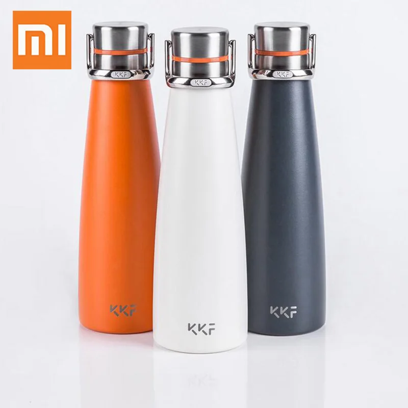 Горячая Xiaomi KKF Вакуумная бутылка 24h изоляция термосы из нержавеющей стали Термос