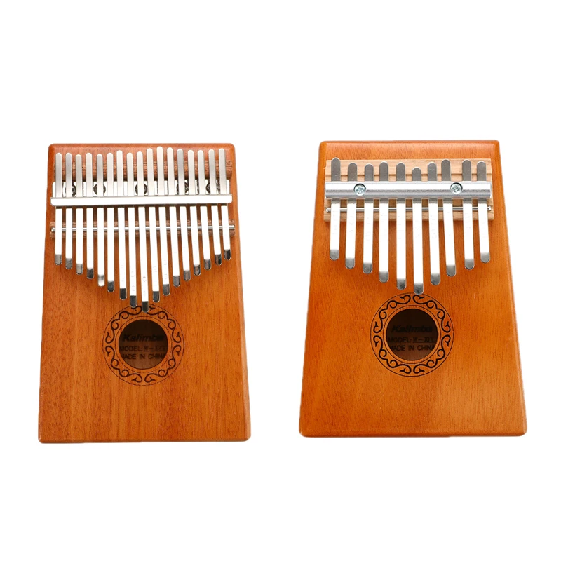 

Scoutdoor 10/17 Keys Kalimba Thumb Piano High Quality Wood Kalimba Mbira Thumb Paino Musical Instrument for Sale Beginner Piano