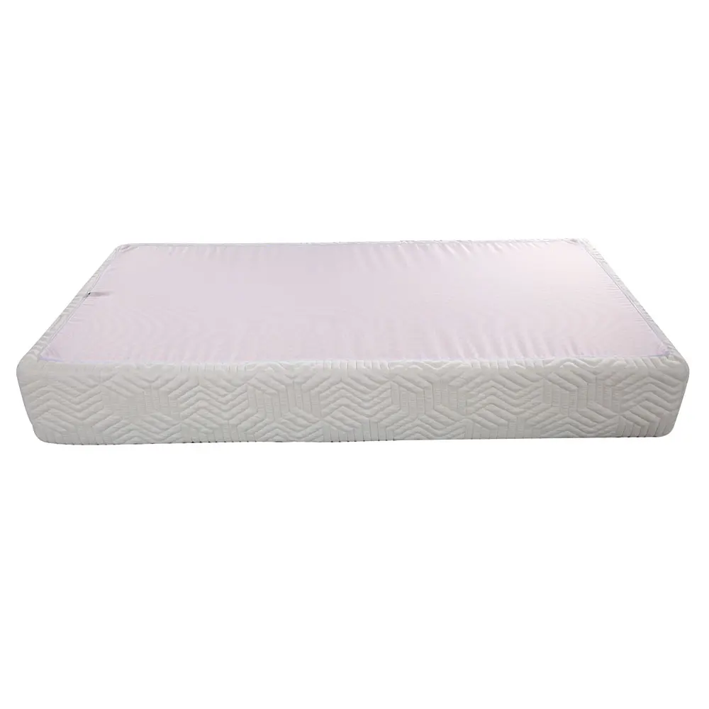 10" Three Layers Cool Medium High Softness Cotton Mattress with 2 Pillows (Twin Size) White for Livingroom images - 6