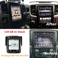 autoradio tesla android radio for dodge ram truck 1500 2013 2018 gps navigation car audio players head unit stereo receiver