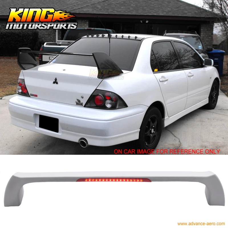 

Подходит для Mitsubishi Lancer 4Dr, неокрашенный багажник, спойлер, крыльев (ABS), 2002-2007