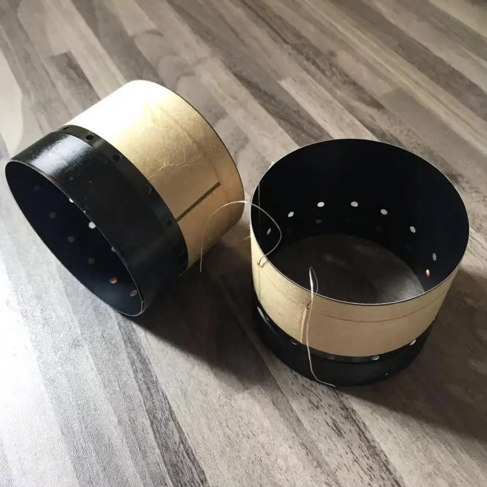 Каркас 76 мм 2 шт.: белый алюминий низкочастотный динамик/звуковая катушка