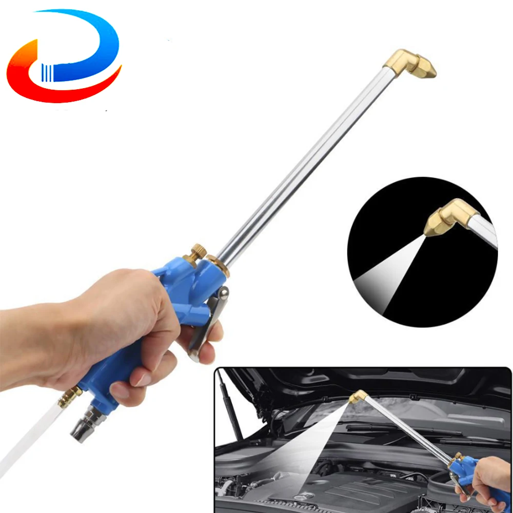 

Engine Water Gun Pneumatic Engine Oil Cleaner Tool Cleaning Tool Car Water Pneumatic Tool Car Cleaning Gun 40cm High Press