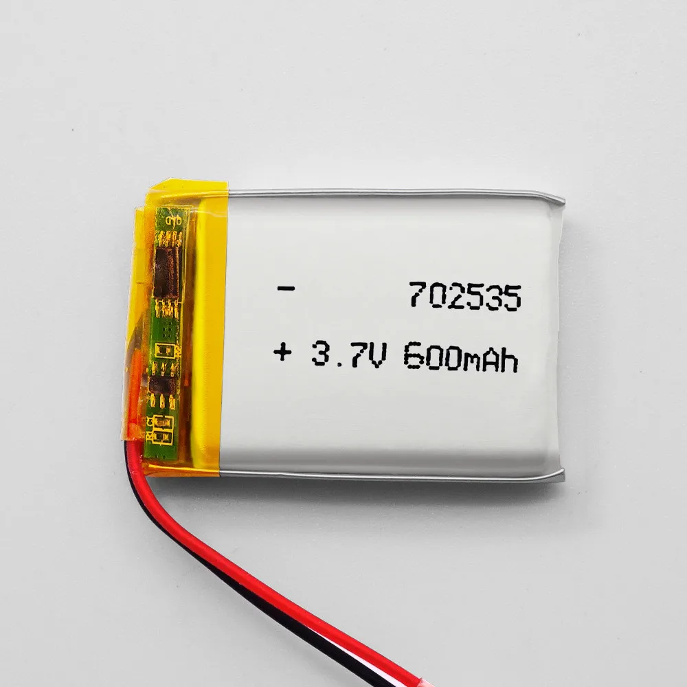 High Quality Cheap 702535 600mah 3.7v Lithium Li Ion Polymer Battery | Электроника