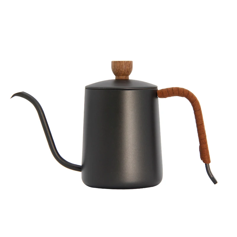 

Espresso Stainless Steel Coffee Pot Camping Kitchen Portable Coffee Maker Brewing Chaleira Bico De Ganso Coffeeware DL6KFH