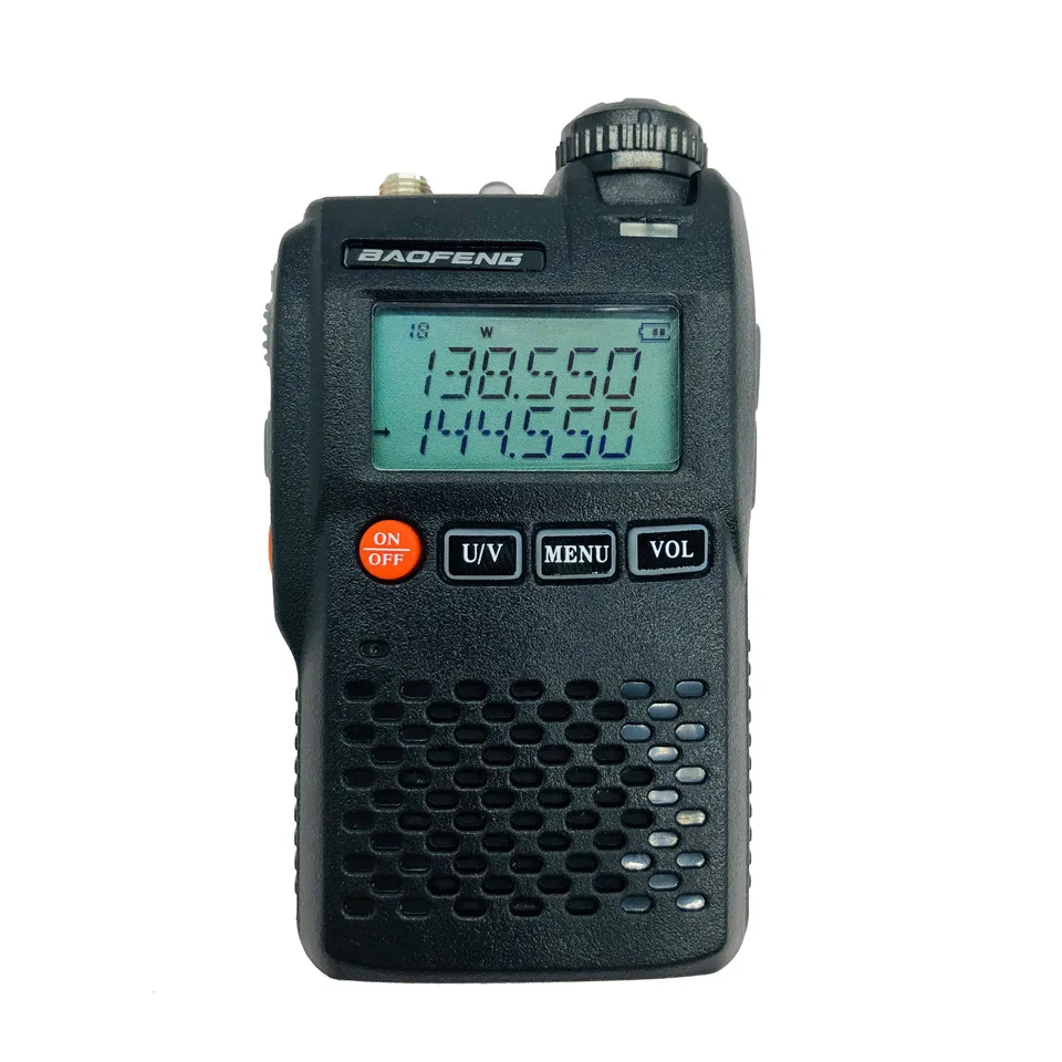 Baofeng иди и болтай Walkie Talkie “иди и UV-3R 136-174/400-470 МГц Портативный CB радио УФ 3R плюс мини Любительская рация двойного диапазона с возможностью для кемпинга на открытом воздухе