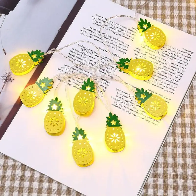 Светодиодный светильник в виде ананаса гирлянда Сказочная батарея свадебная