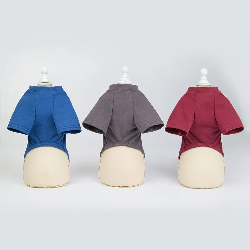 

Cute Printed Summer Pets Tshirt Puppy Dog Clothes Pet Cat Vest Cotton T Shirt Pug Apparel Costumes Dog Clothes for Small Dogs