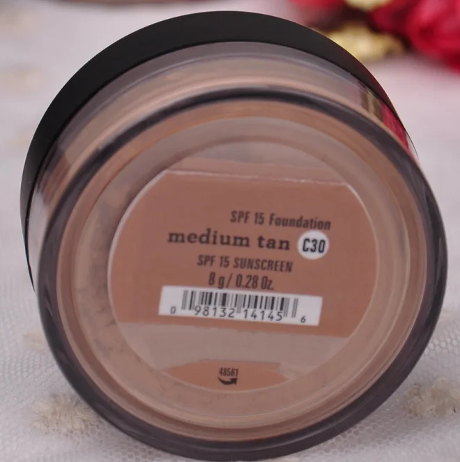 Makeup Minerals Original SPF15 Foundation Medium Beige Fair fairly medium golden Loose Powder warmth golden gate blush rouge