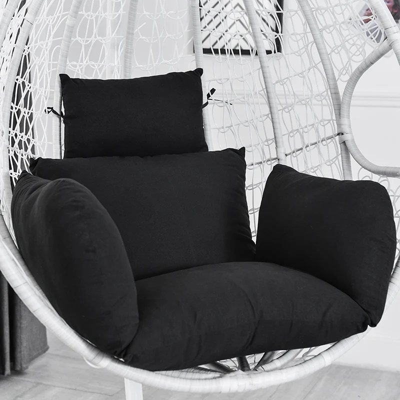 Hanging Basket Chair Cushion Swing Seat Removable Thicken Egg Hammock Cradle Cushion Outdoor Back Cushion For Home Garden