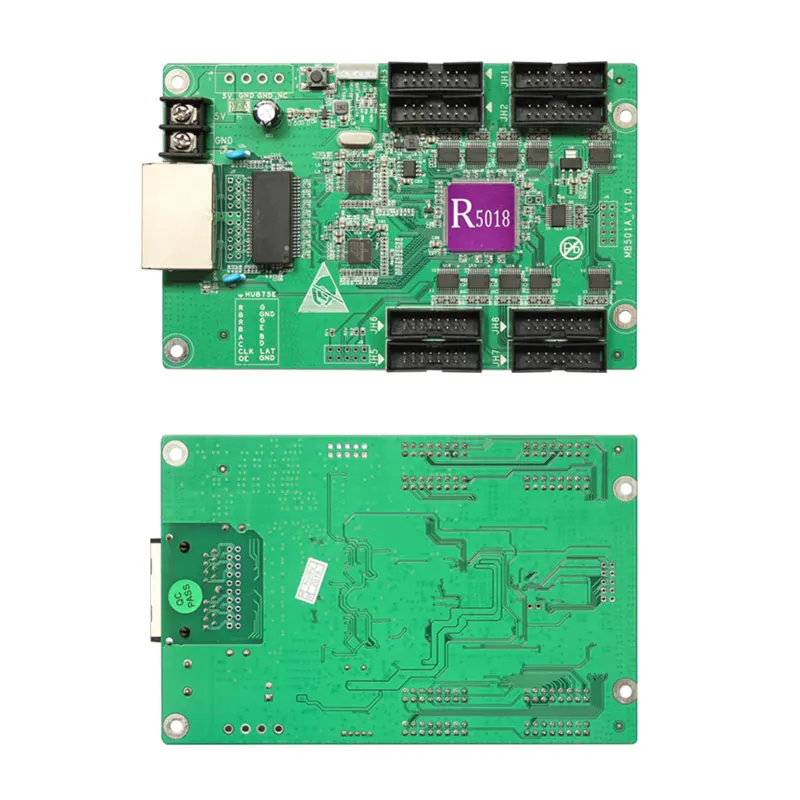 Бесплатная доставка Huidu HD-R5018 HD R5018 полноцветная принимающая карта Поддержка