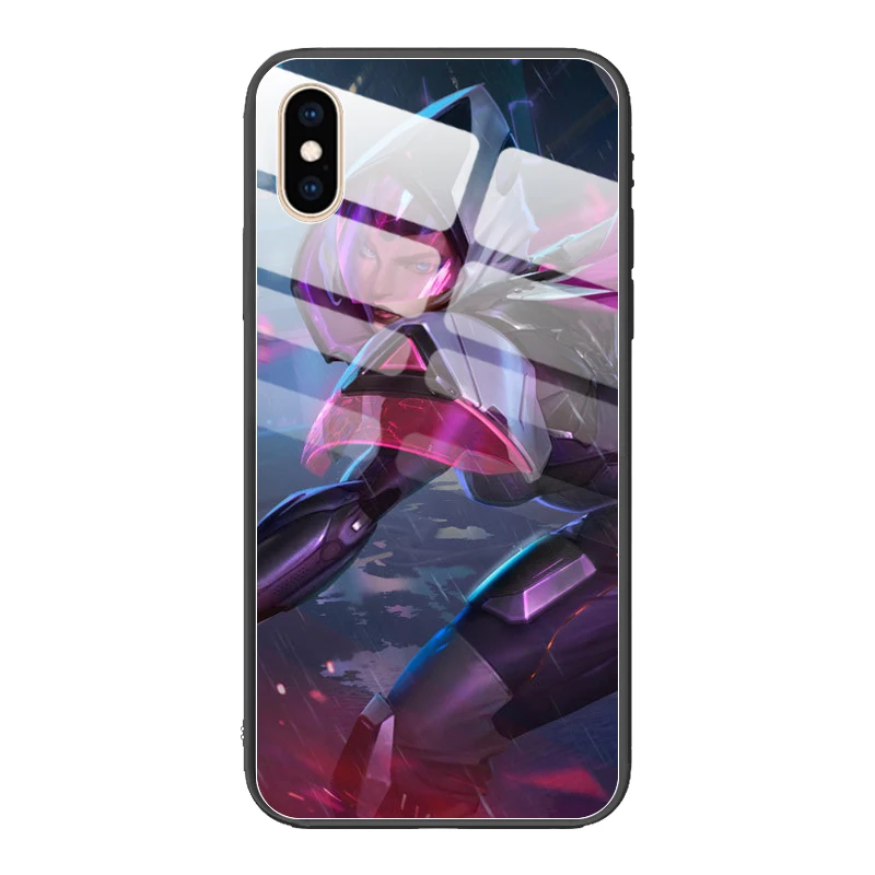 Роскошный чехол для телефона из закаленного стекла LOL Skin Project Vivo iQoo Neo Z5 Y7S V11 V17 Pro 1804